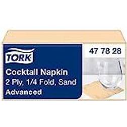 Tork servett 24x24 2-lagig Sand,12.. [Leveranstid: